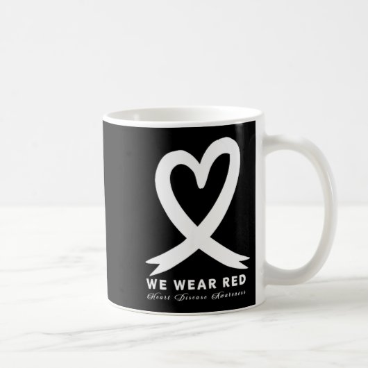 Mug Go Red In February Heart Disease Awareness Health  (Droite)