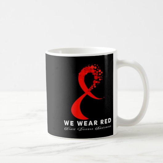 Mug Go Red In February Heart Disease Awareness Health  (Droite)