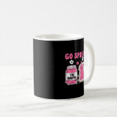 Mug Go Spread It The Gospel Retro Funny Jar Floral Chr (Devant droit)