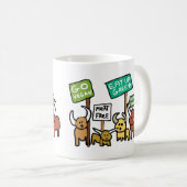 Mug Go Vegan (Devant droit)