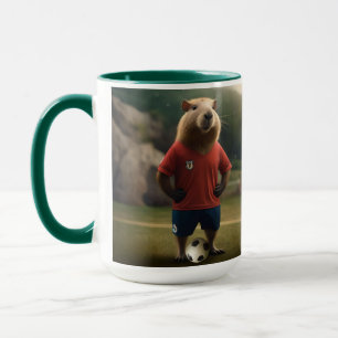Mug "Goal-Scoring Capybara : The Ultimate Soccer Star