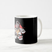Mug Goalie de hockey sur arachide (Devant droit)