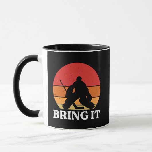 Mug Goalie De Hockey Sur Glace (Gauche)