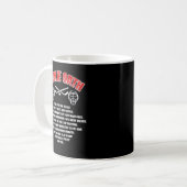 Mug Goalie Oath Ice Hockey Goalie Prayer Gift Classi (Devant gauche)