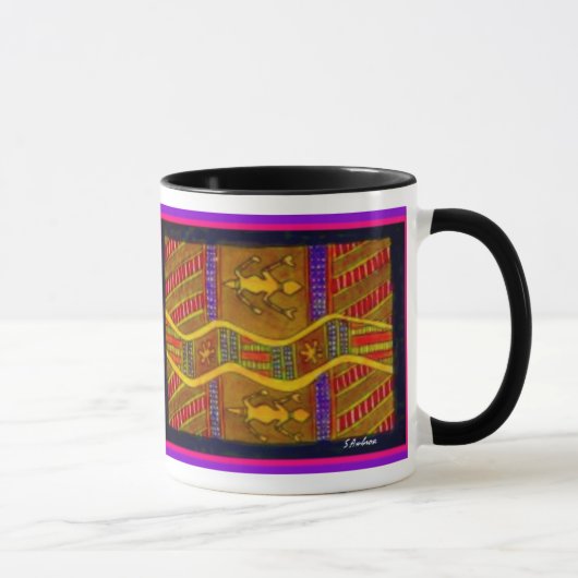 Mug Goanas indigène par S Ambrose (Droite)