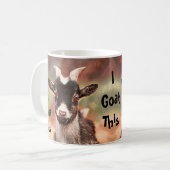 Mug Goat Cute Drôle Je Vais Ça (Devant gauche)