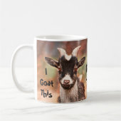 Mug Goat Cute Drôle Je Vais Ça (Gauche)