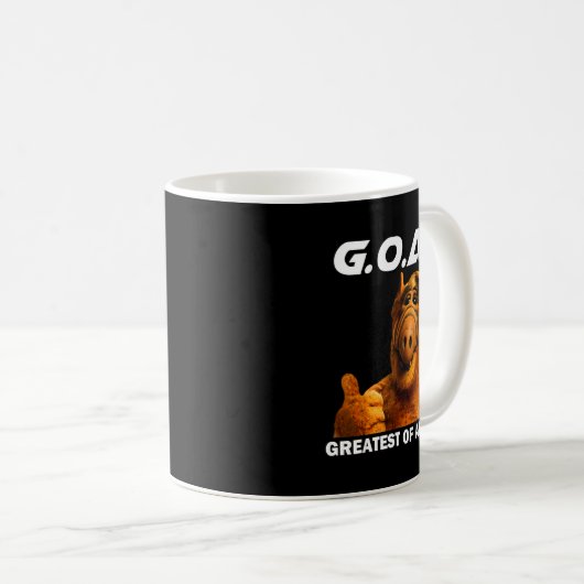 Mug Goat Greatest Of All Time Funny Meme  (Devant droit)