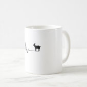 Mug Goat Heartbeat (Devant droit)