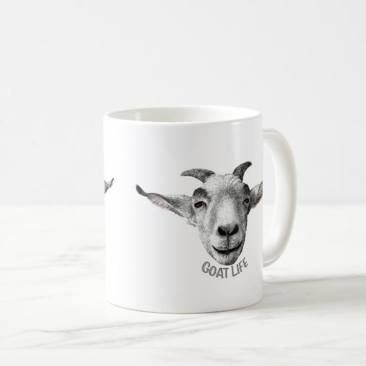 Mug Goat Life (Devant droit)