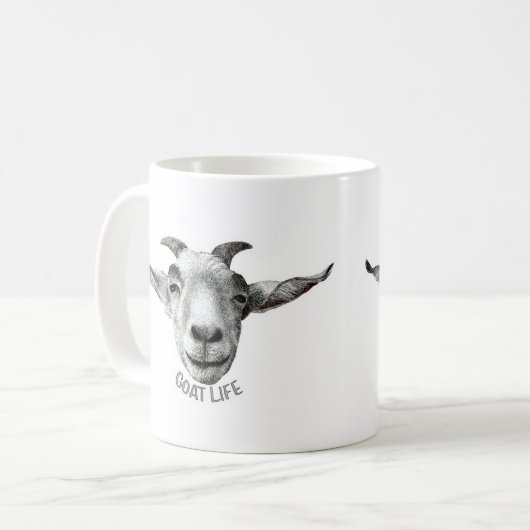 Mug Goat Life (Devant gauche)