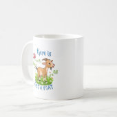 Mug GOAT Lover | Just a Goat GetYerGoat™ (Devant gauche)