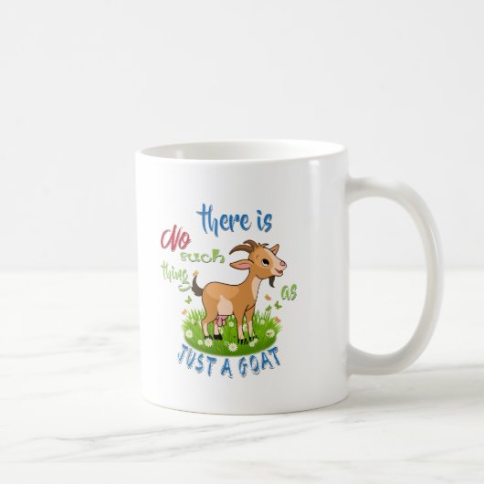 Mug GOAT Lover | Just a Goat GetYerGoat™ (Droite)