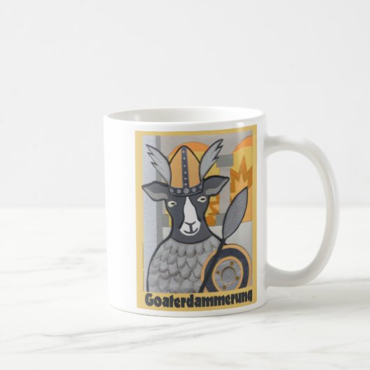 Mug Goaterdammerung : Crépuscule des chèvres (Droite)