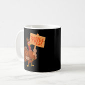 Mug Gobble Ceci En Turquie Anti Thanksgiving Animal We (Devant gauche)