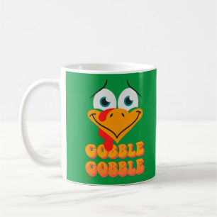 Mug GOBBLE GOBBLE drôle d'action de grâce
