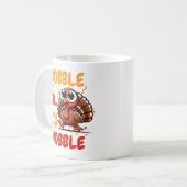 Mug Gobble ‘Til You Wobble – Dinde de Thanksgiving (Devant gauche)