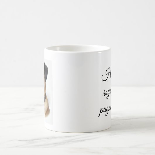 Mug Gobelet avec Mops (Centre)