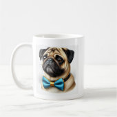 Mug Gobelet avec Mops (Gauche)