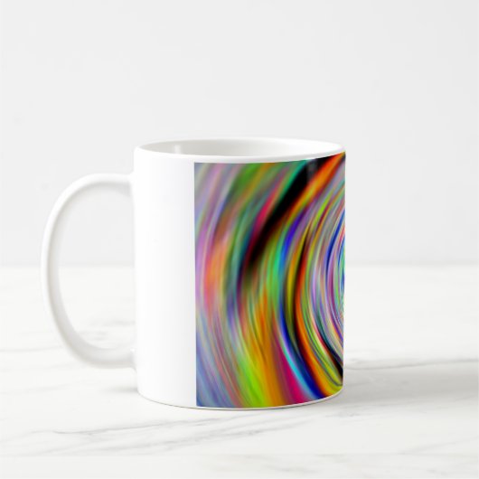 Mug Gobelet avec motif coloré (Gauche)