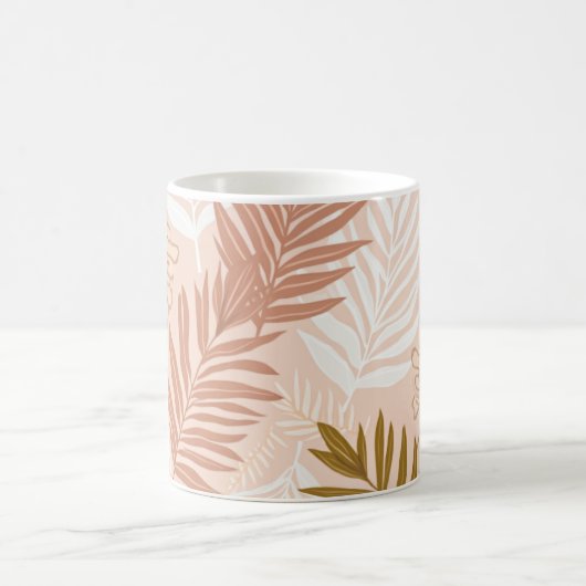 Mug gobelet de détails feuille (Centre)