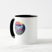 Mug Goblincore Colorful Mushrooms Classic (Devant gauche)