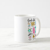 Mug God Did It First 67 Six Seven Meme Jesus Christ Bi (Devant droit)