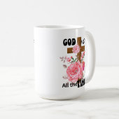 Mug God is good all the time Christian saying  (Devant droit)