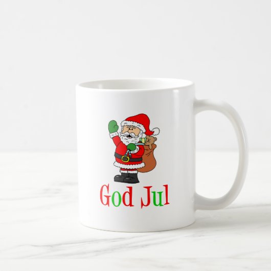 Mug God Jul Swedish Christmas Père Noël (Droite)
