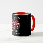 Mug God Jul Swedish Folk Art L (Devant droit)
