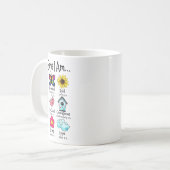 Mug God Says I Am Bee Spring Christian Funny Easter Da (Devant gauche)