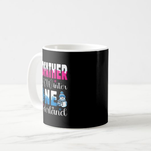 Mug Godfather In A Winter Onederland Bday Girl Sweet S (Devant gauche)
