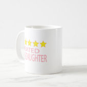 Mug Godgirl cinq étoiles (Devant gauche)