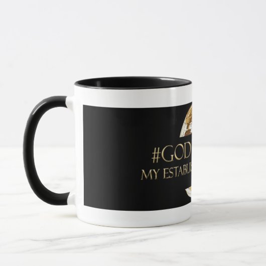 MUG #GODPRENEUR - MON ENGAGEMENT ÉTABLI TM (Gauche)