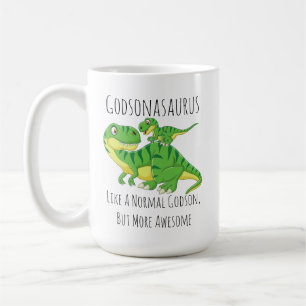 Mug Godson Dinosaur Godsonasaurus Comme Un Godson Norm