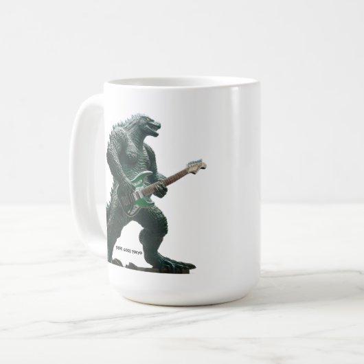 Mug Godzilla Guitar (Devant gauche)