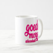 Mug Goedemorgen Schoonheid "bonjour beau " (Devant droit)