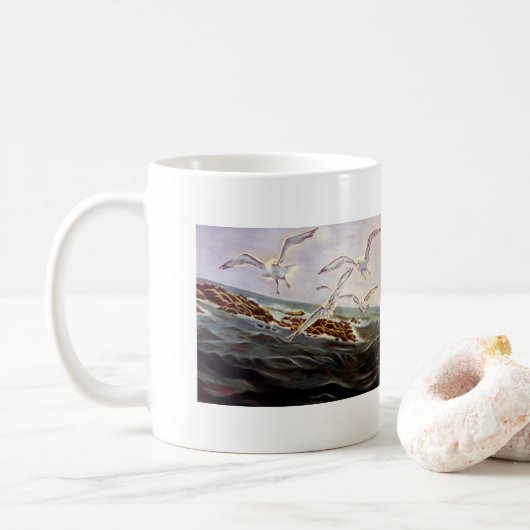 Mug Goélands de bonté (Avec donut)