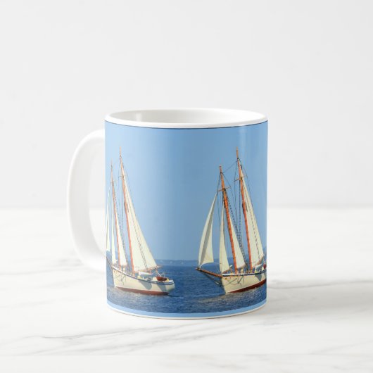 Mug Goélette du Maine (Devant gauche)