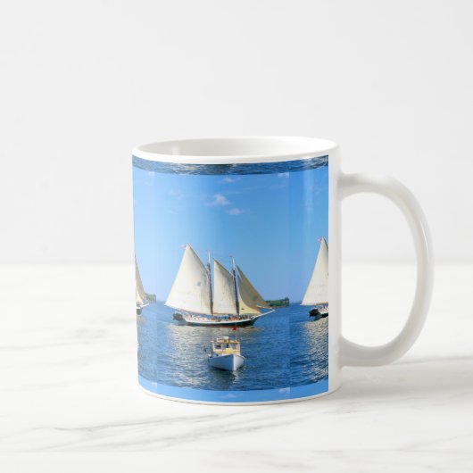 Mug goélettes et canne à homard (Droite)