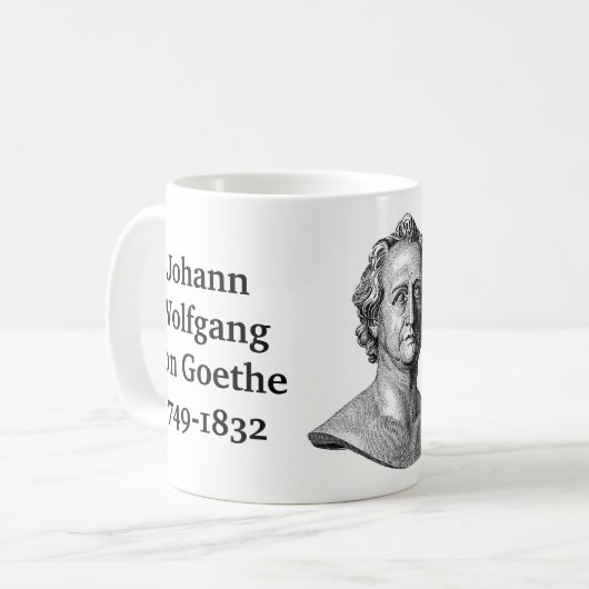 Mug Goethe citation des lecteurs (Devant gauche)
