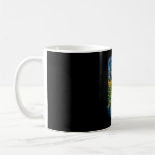 Mug Gogh roulant à vélo drôle art vélo 