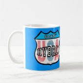 Mug Goin Hybrid Patriotic Car Logo Art (Gauche)