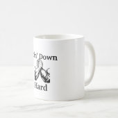 Mug Goin vers le bas dur (Devant droit)