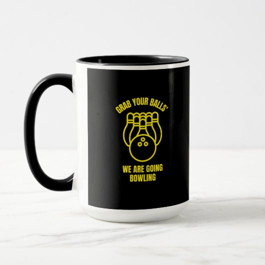 Mug Going funny bowling (Gauche)