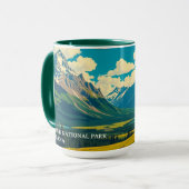 Mug Going-to-the-Sun Road Vintage Aesthetic (Devant gauche)
