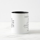 Mug Gokai - les 5 Principes du Reiki (Centre)