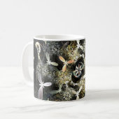 Mug Gold and Silver Flowers Fractal (Devant gauche)