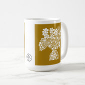 MUG GOLD BOUQUET (Devant droit)