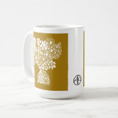 MUG GOLD BOUQUET (Devant gauche)